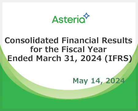 Image: Consolidated Financial Results for the Fiscal Year Ended March 31, 2024 (IFRS)
