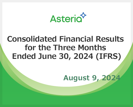 Image: Consolidated Financial Results
for the Three Months Ended June 30, 2024 (IFRS)