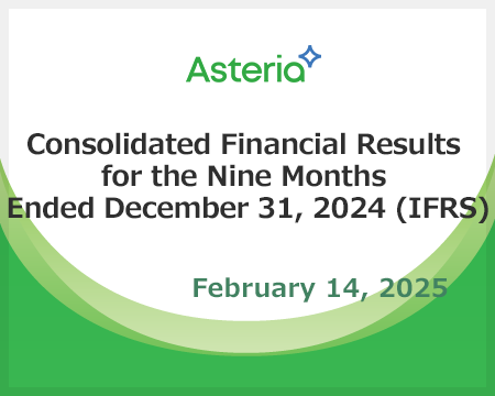 Image: Consolidated Financial Results
for the Nine Months Ended December 31, 2024 (IFRS)