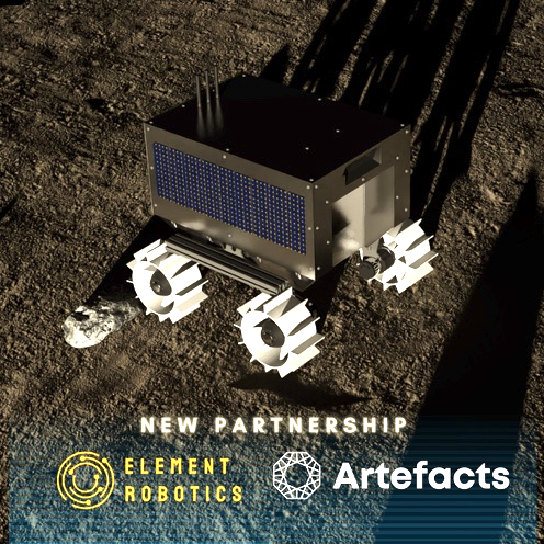 Image: Autonomous lunar rover by Element Robotics